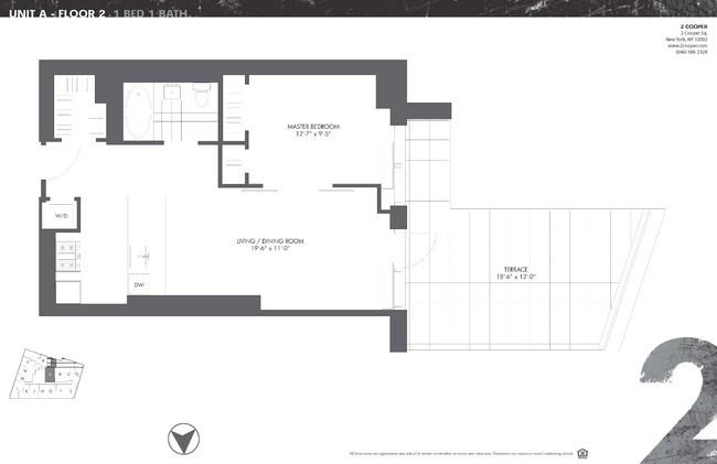 Floorplan - 2 Cooper Square