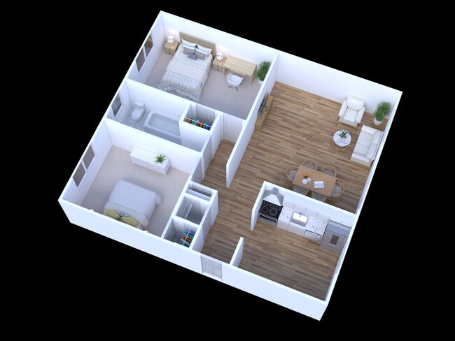 Two Bedroom - Revere Crossing Apartments