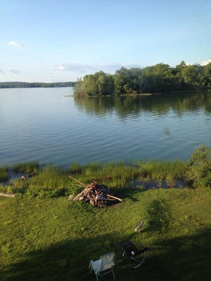 Fire pit for fires - 1157 S Belfast Ave