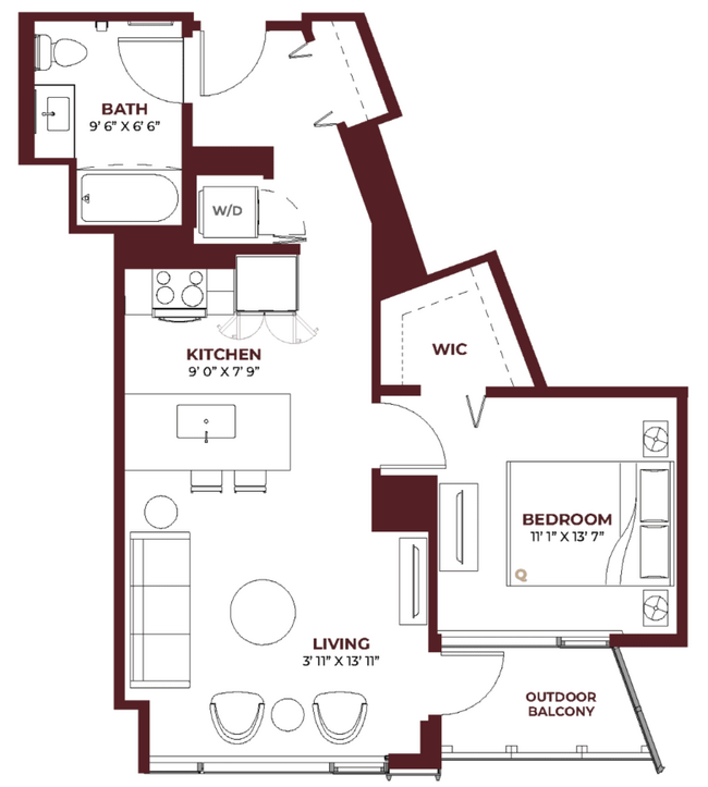 Exact Floorplan - 354 N Canal St