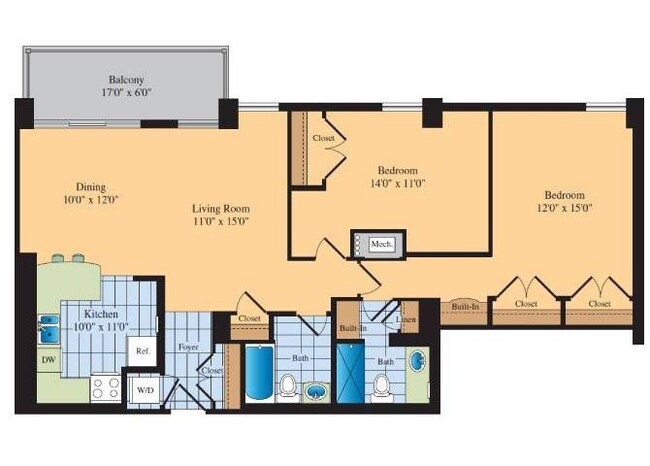 Floorplan - The Ashby at McLean