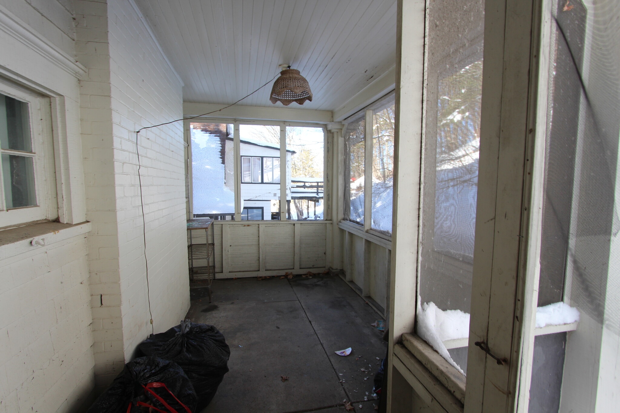 rear screened porch - 831 Lancaster Ave