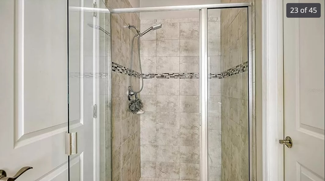 Master Bathroom Walk-in Shower - 727 129th St NE