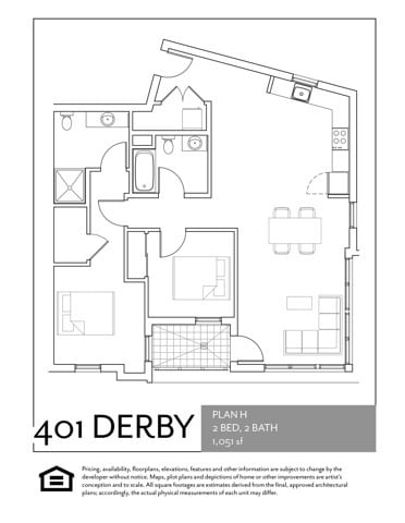 Floorplan H - 401 Derby