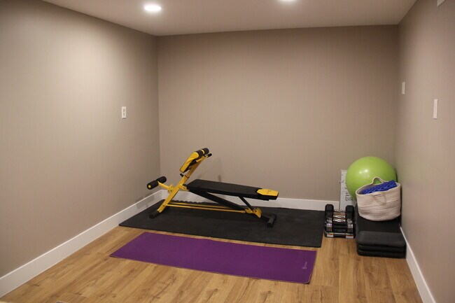Laundry Room with some workout equipment - 932 S Holly St