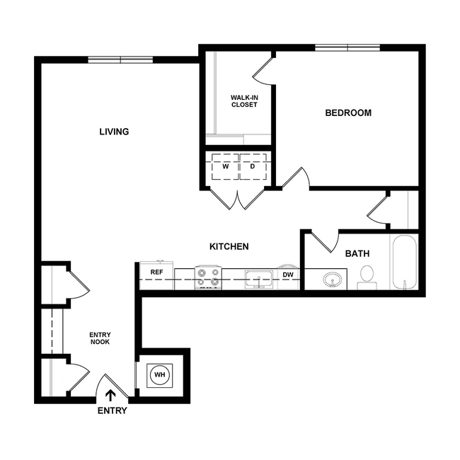 Floorplan - Canyon Springs Apartments