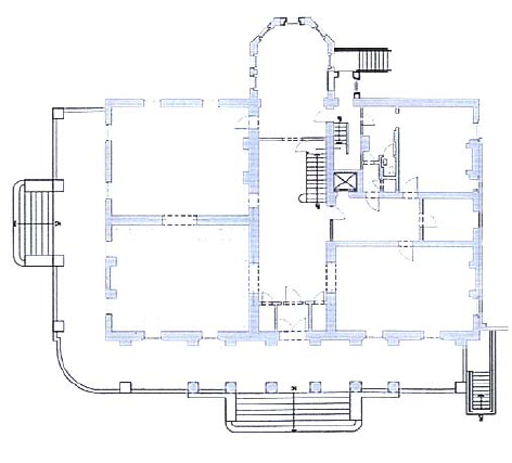 Bryan Masion Floor Plan - Ginter Place