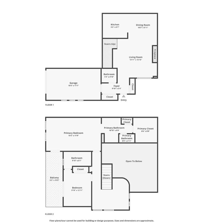Floorplan - 630 Harvill Dr