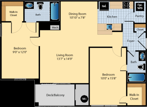 Floorplan - The Fields at Merrifield