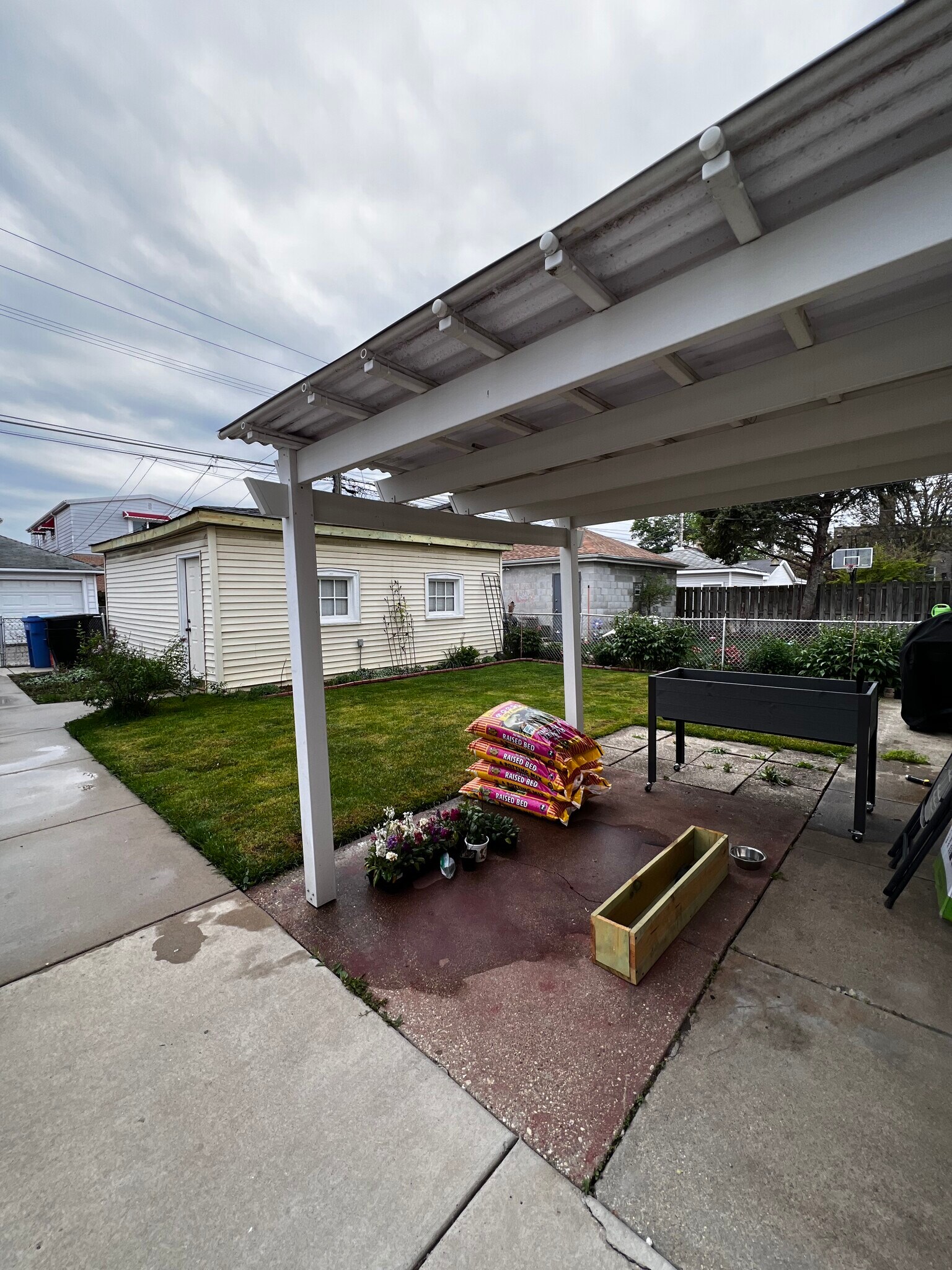 Backyard area - 4937 W Schubert Ave