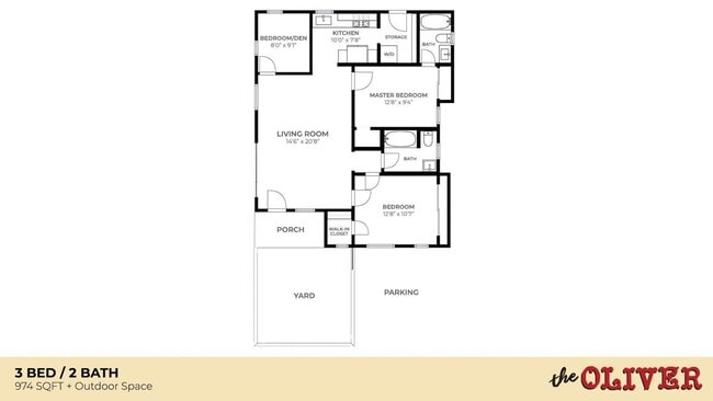 Floorplan - The Oliver