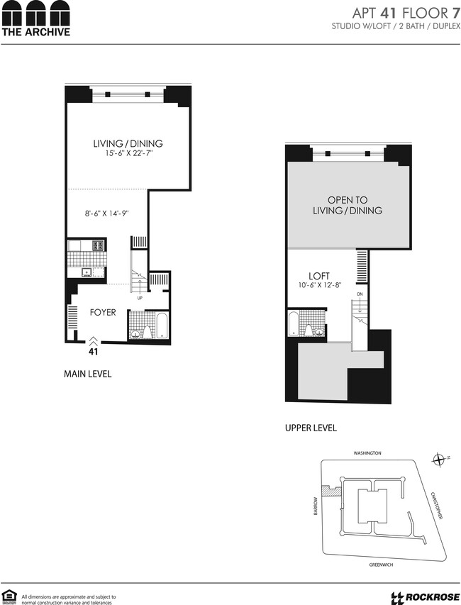 Floorplan - The Archive