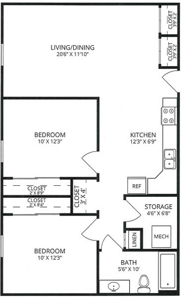Floorplan - The LUXE Residences of Aurora
