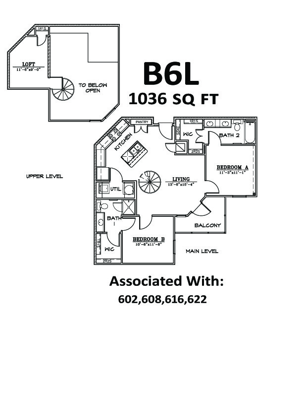 Floorplan - Regents West at 26th