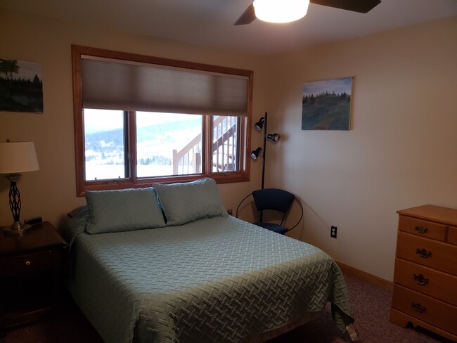 second bedroom with full bed - 673 Winch Hill Rd