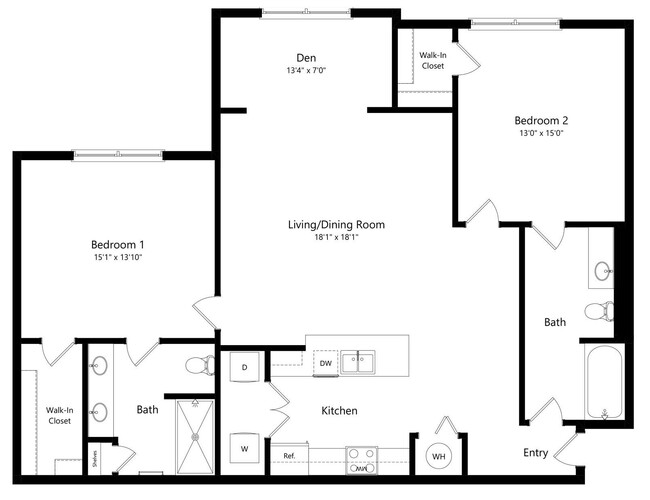 Floorplan - The Amalfi Clearwater