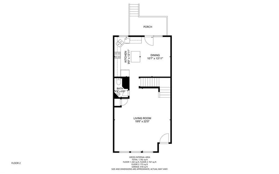 Main Floor - 855 S Grant St