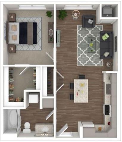 Floorplan - Cadence Apartments