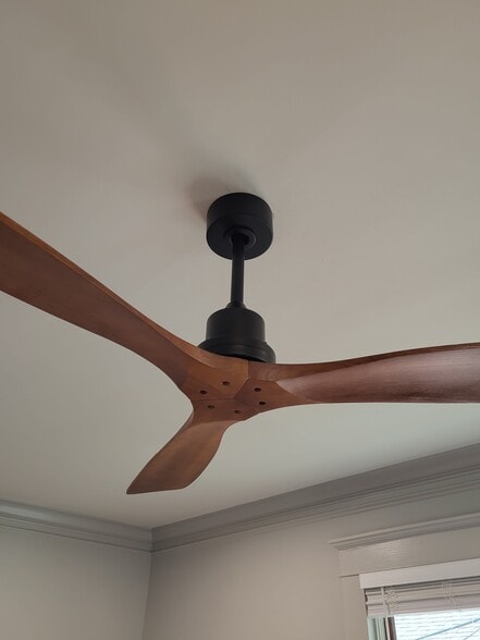 New ceiling fan - 250 5th St NE