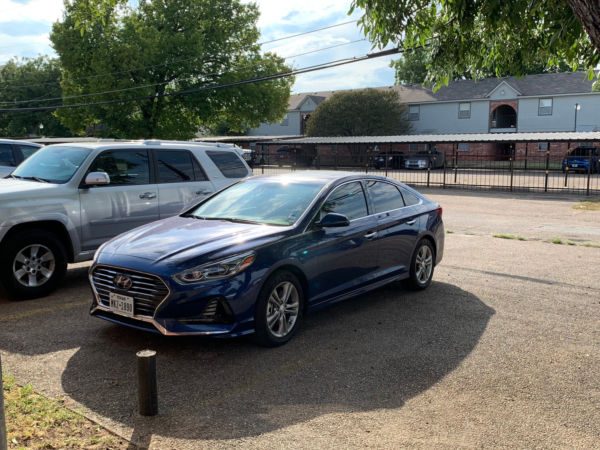 Off street parking lot - 1307 Bagby Ave