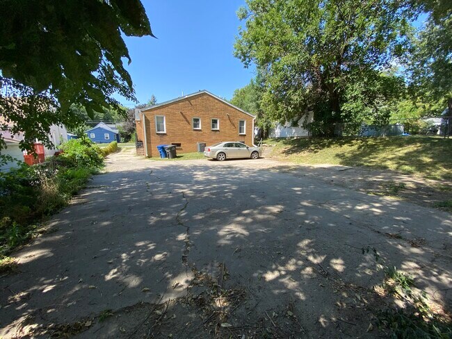 Back view & parking lot - 1413 63rd St