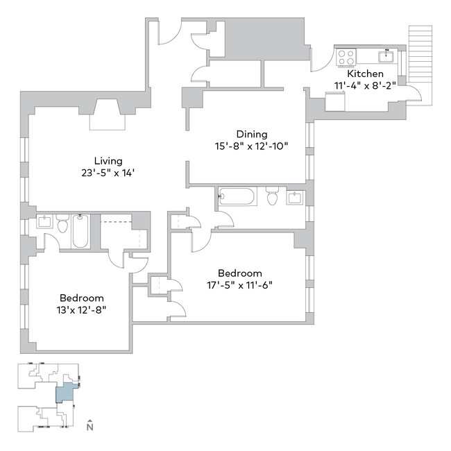 Floorplan - Cloisters