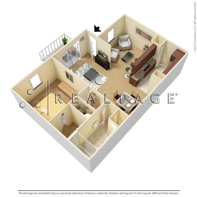 Floorplan - Tamarind Bay Apartments