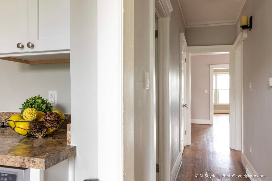 Kitchen and Hallway - 865 Blaine St