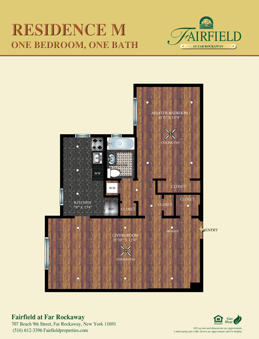 Floorplan - Fairfield At Far Rockaway