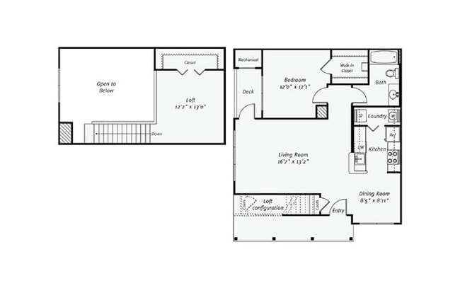 Floorplan - Orchards Apartments