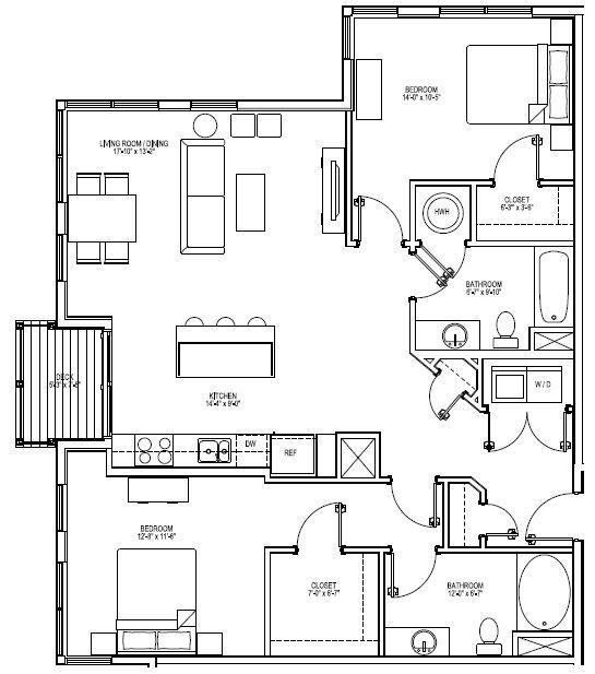 Floorplan - Vox on Two