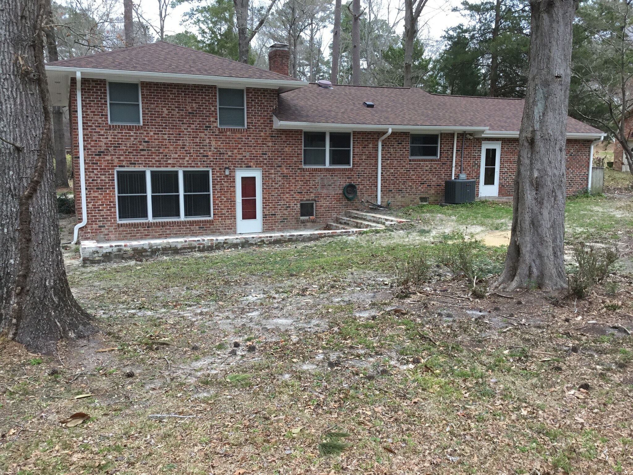 Rear of home - 312 Harvey Cir