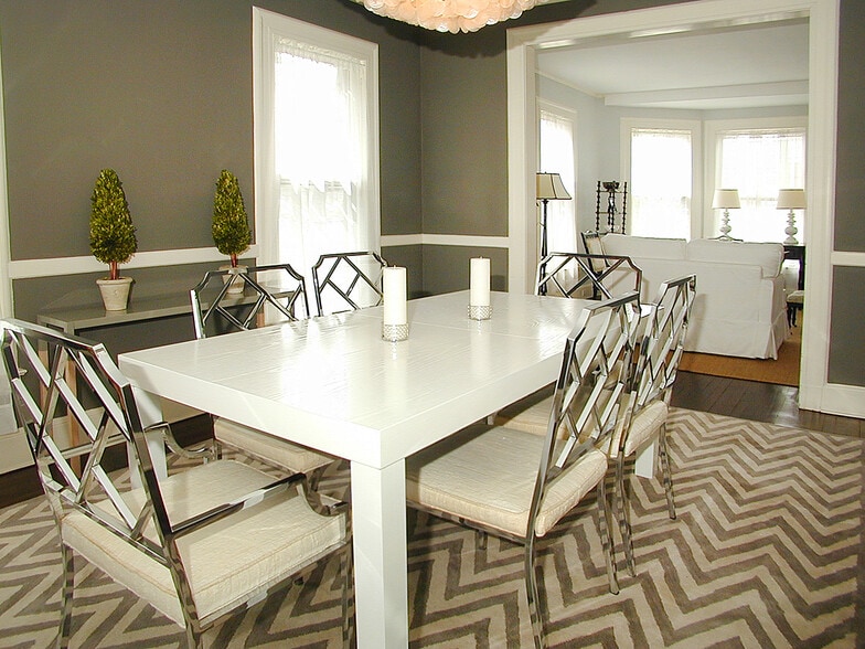 Dining Room (there is a different table now) - 195 Bishop St.