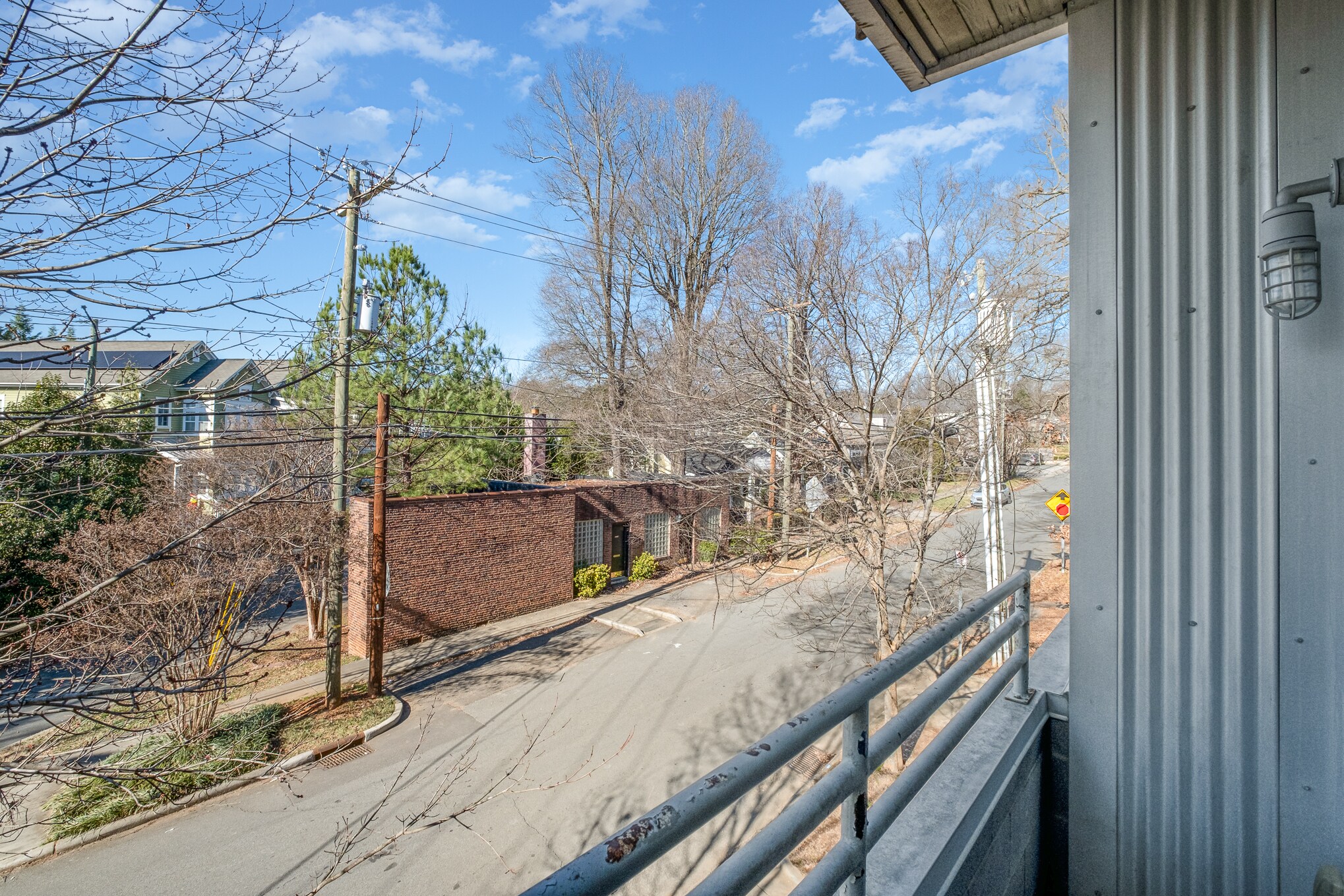 From the back balcony - 1600 Fulton Ave