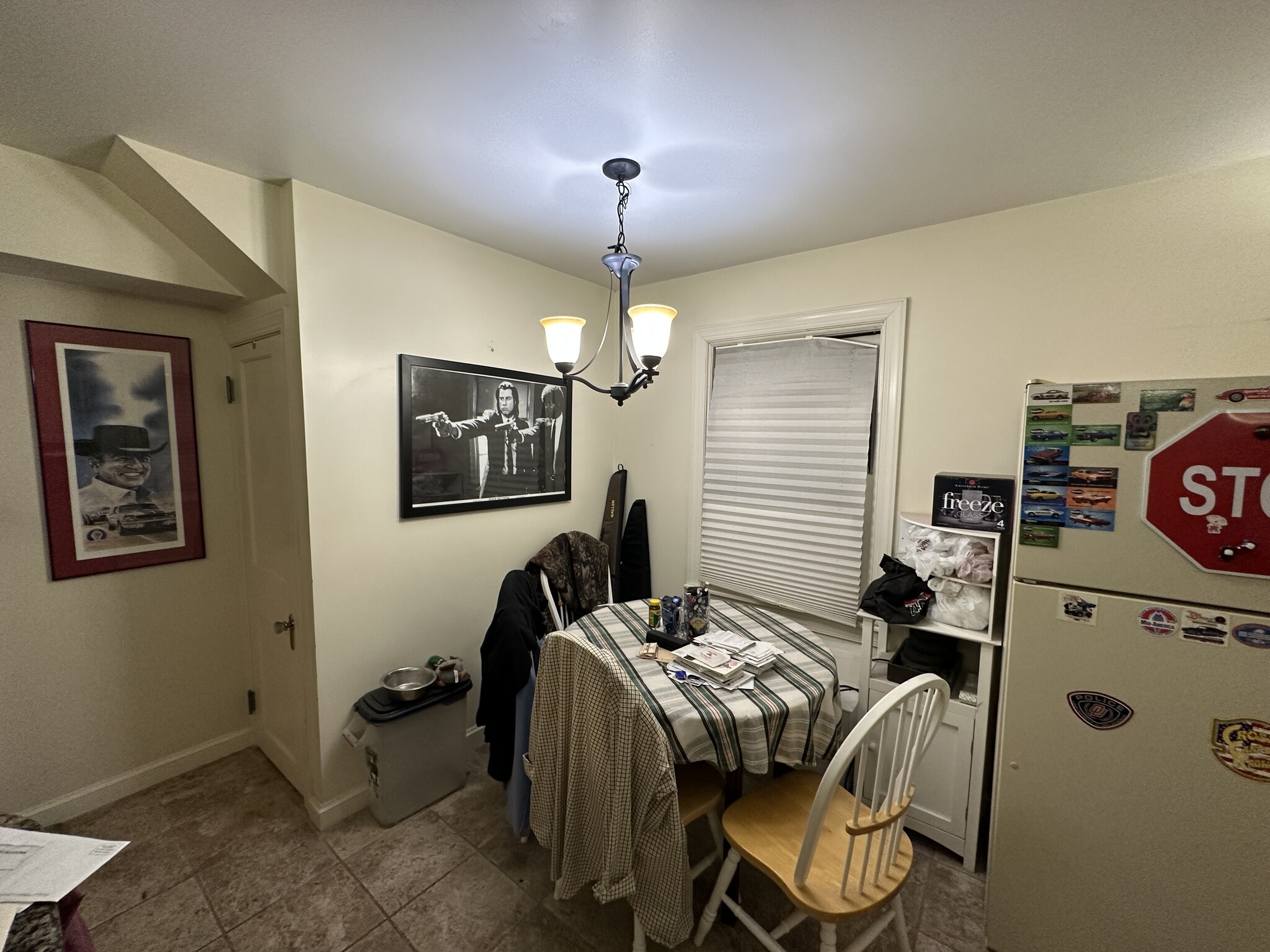 North and west Wall of Living Rm - 1203 E 25th St