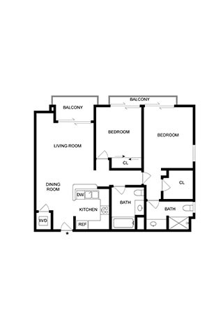 Floorplan - The Guild North Hollywood