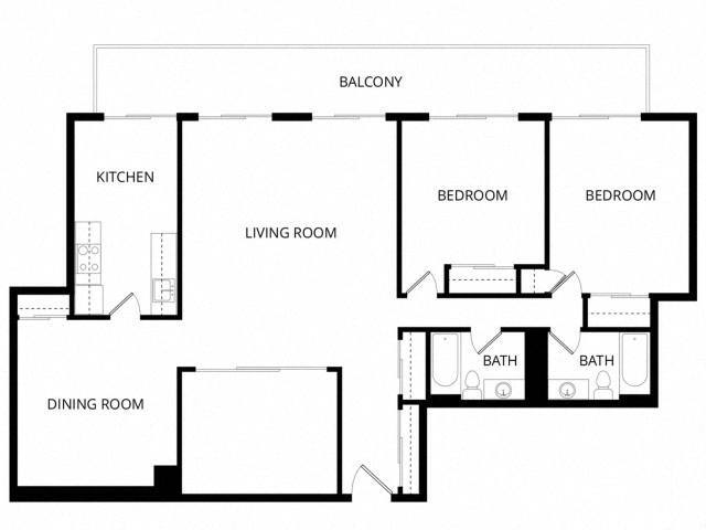 Floorplan - Capitol Towers