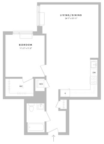 Floorplan - The Hazel Jersey City