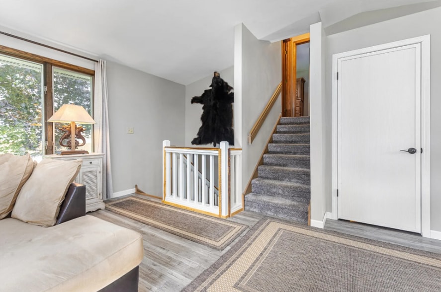 Stairs to Bedrooms - W5881 Manitowoc Rd
