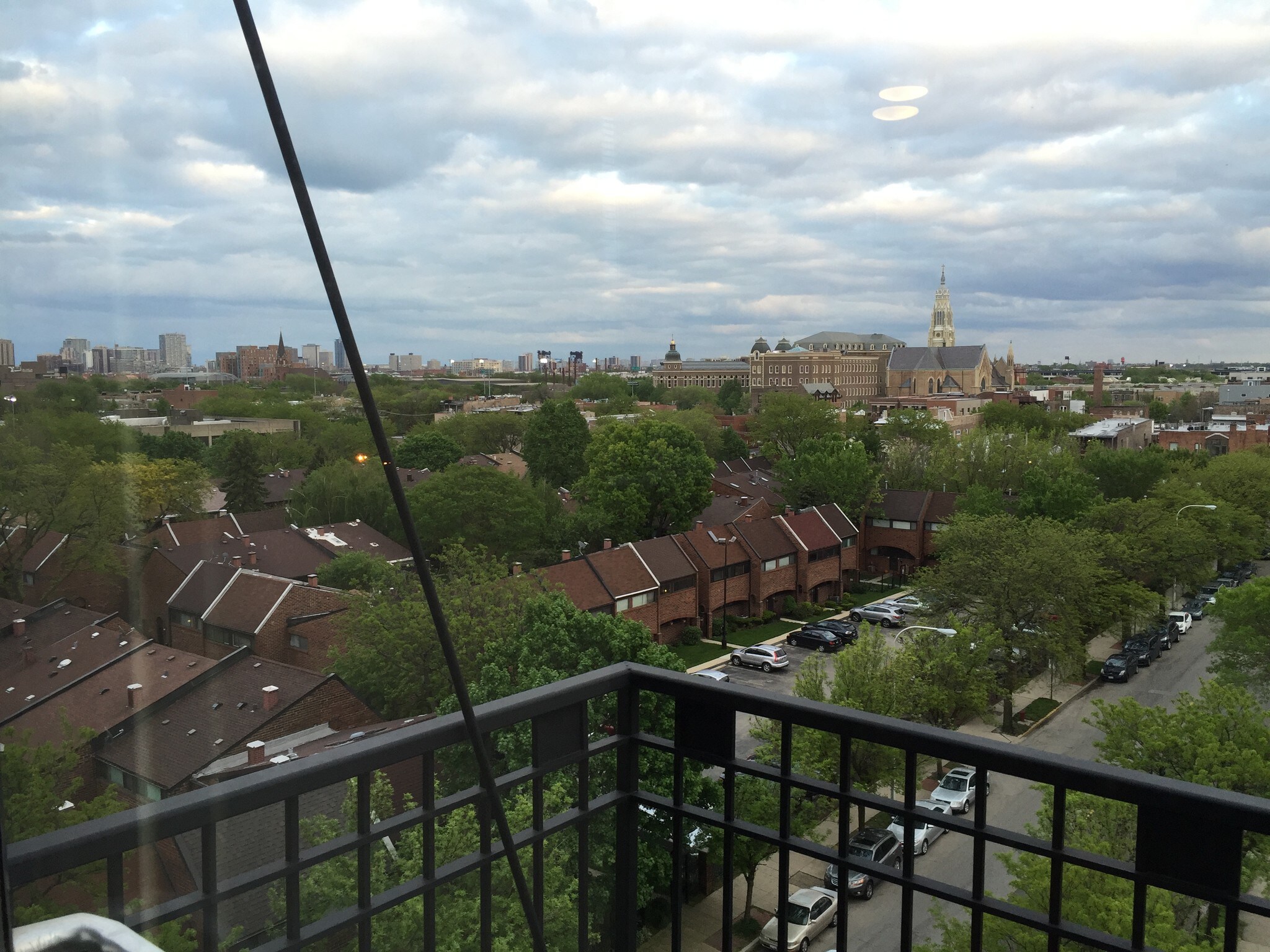 View from balcony - 811 S Lytle St