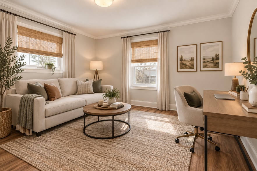 Bright and spacious bedroom featuring generous closet space, natural light, and a comfortable layout - 237 Johnson Ave