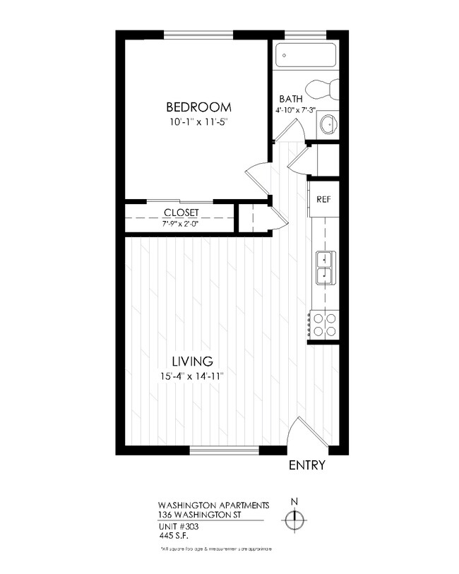 Floorplan - Washington Apartments