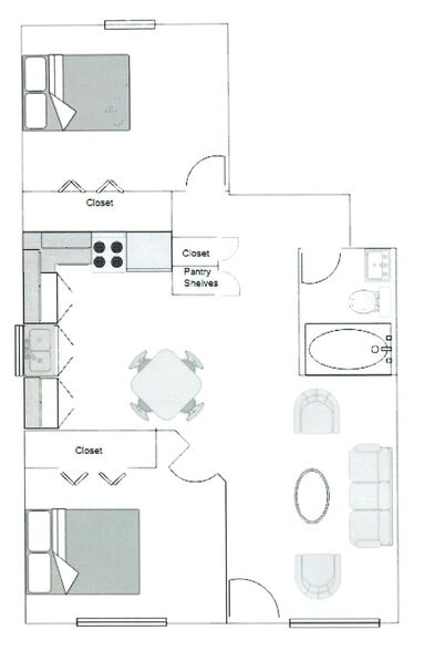 Interior Photo - Parkside Apartments, LLC