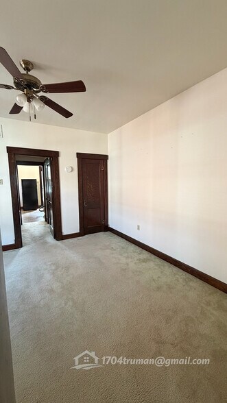 Bedroom, without staging - 1316 Raab Ave