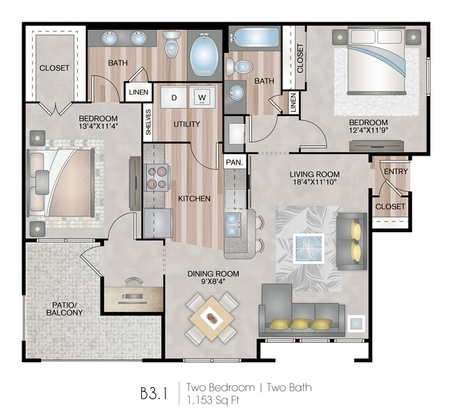 Floorplan - Retreat at Chelsea Park