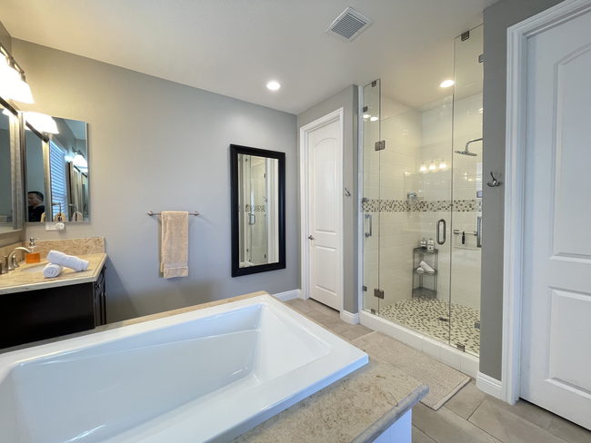 Shower, Separate Tub. Separate His/Hers Walk-in Closets - 73670 Kandinsky Way