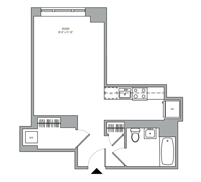 Floorplan - Hoyt & Horn Apartments