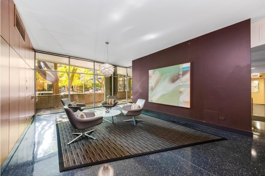 Lobby. Meet you there. - 3100 N Lake Shore Dr