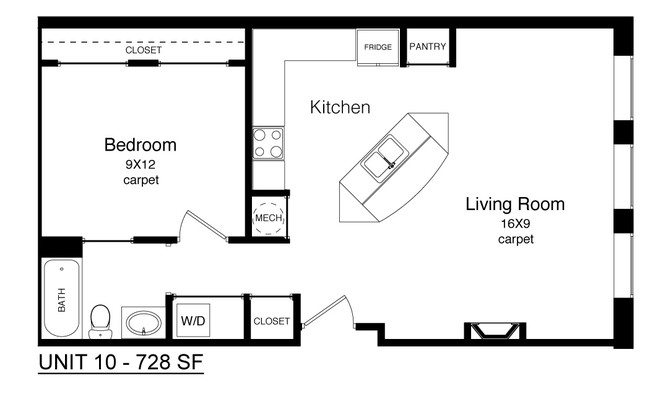 1BR/1BA - Shockoe Commons