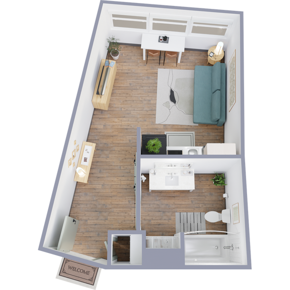 Interior Photo - The Levy Apartments